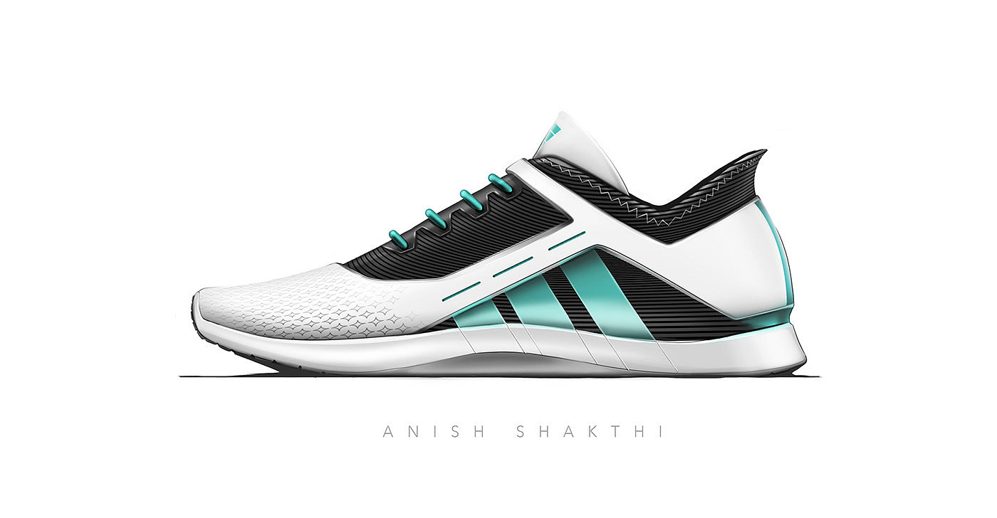 Hand drawn，draft，shoes，Anish Shakthi，