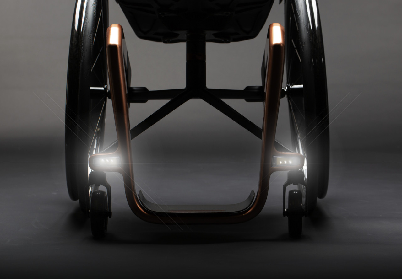 Wheelchair design，Space age materials，