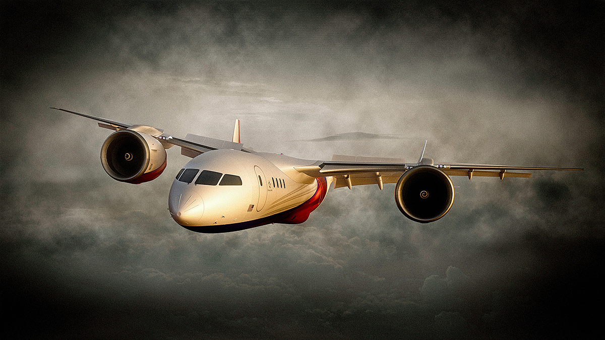 conceptual design，aircraft，vehicle，ajet-100，