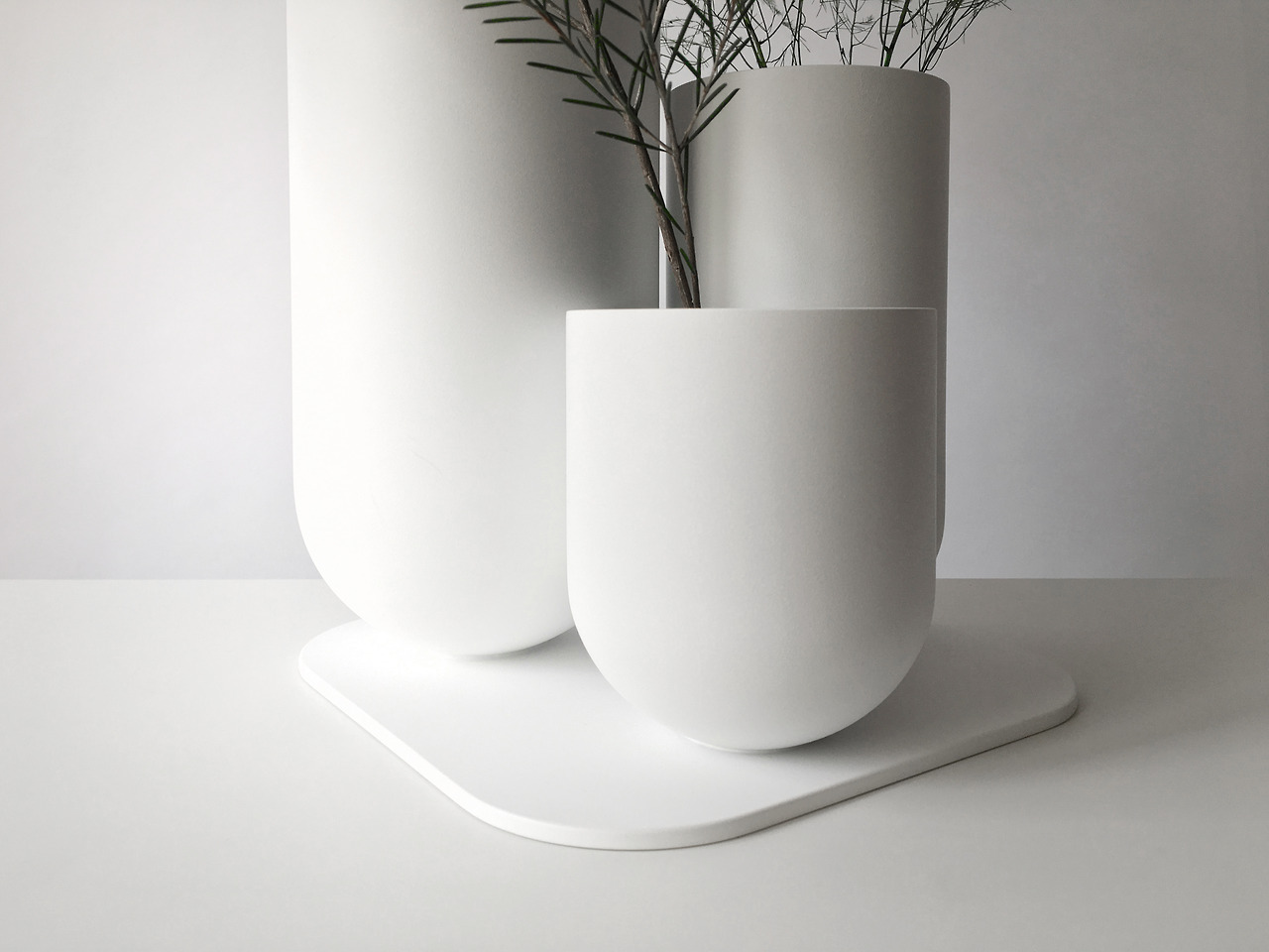 vase，modern stylish，Cylindrical minimalism，vase，Industrial style，tea table，furniture，stool，lamps and lanterns，black and white，Minimalist，cylinder，