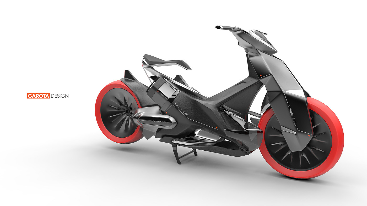 industrial design，concept，motorcycle，