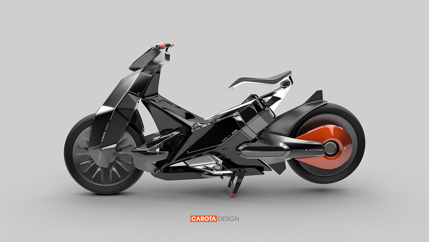 industrial design，concept，motorcycle，