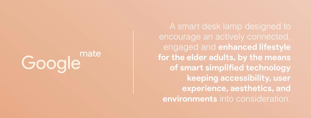 Products for the elderly，intelligence，Desk lamp，mobile phone，alarm clock，industrial design，product design，google，