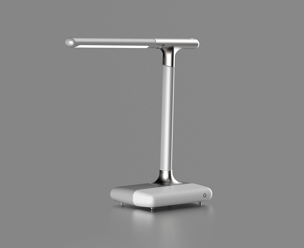 Products for the elderly，intelligence，Desk lamp，mobile phone，alarm clock，industrial design，product design，google，