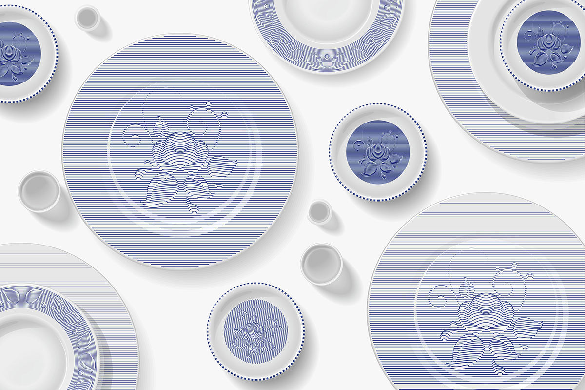 Modern murals，Traditional decoration，Thought creation，Charming and lovely，ornament，