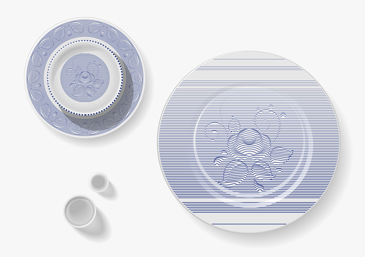 Modern murals，Traditional decoration，Thought creation，Charming and lovely，ornament，