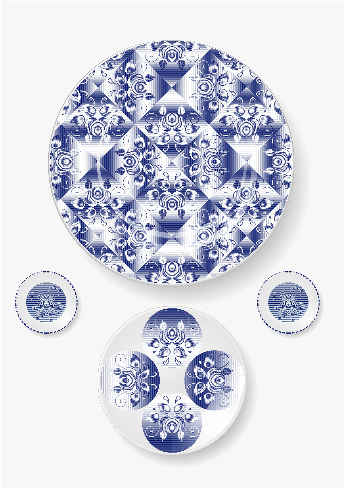 Modern murals，Traditional decoration，Thought creation，Charming and lovely，ornament，