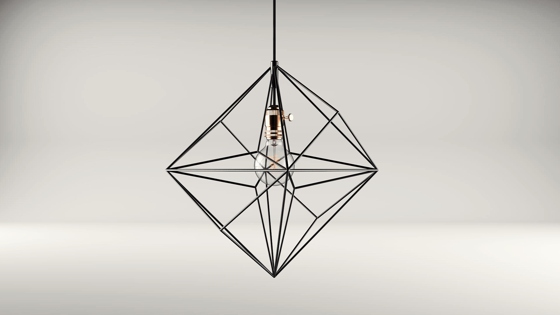 Lamp design，Industrial wind，Metal，