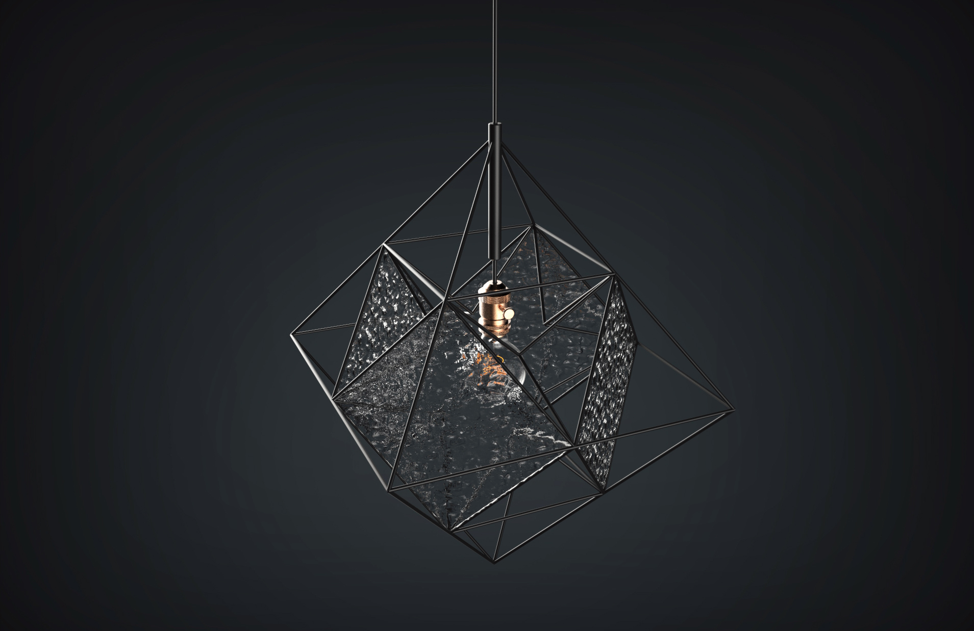 Lamp design，Industrial wind，Metal，