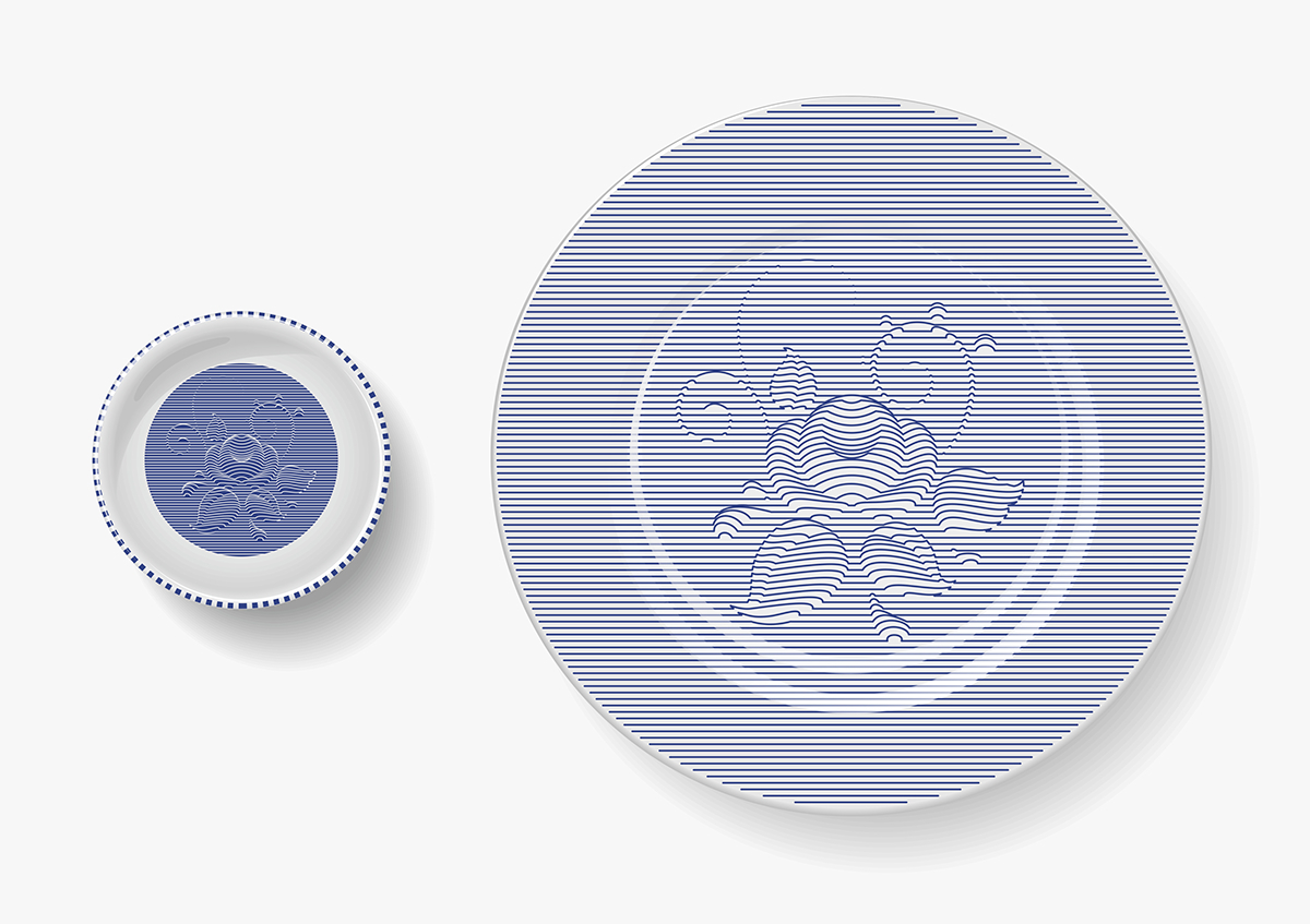 Modern murals，Traditional decoration，Thought creation，Charming and lovely，ornament，