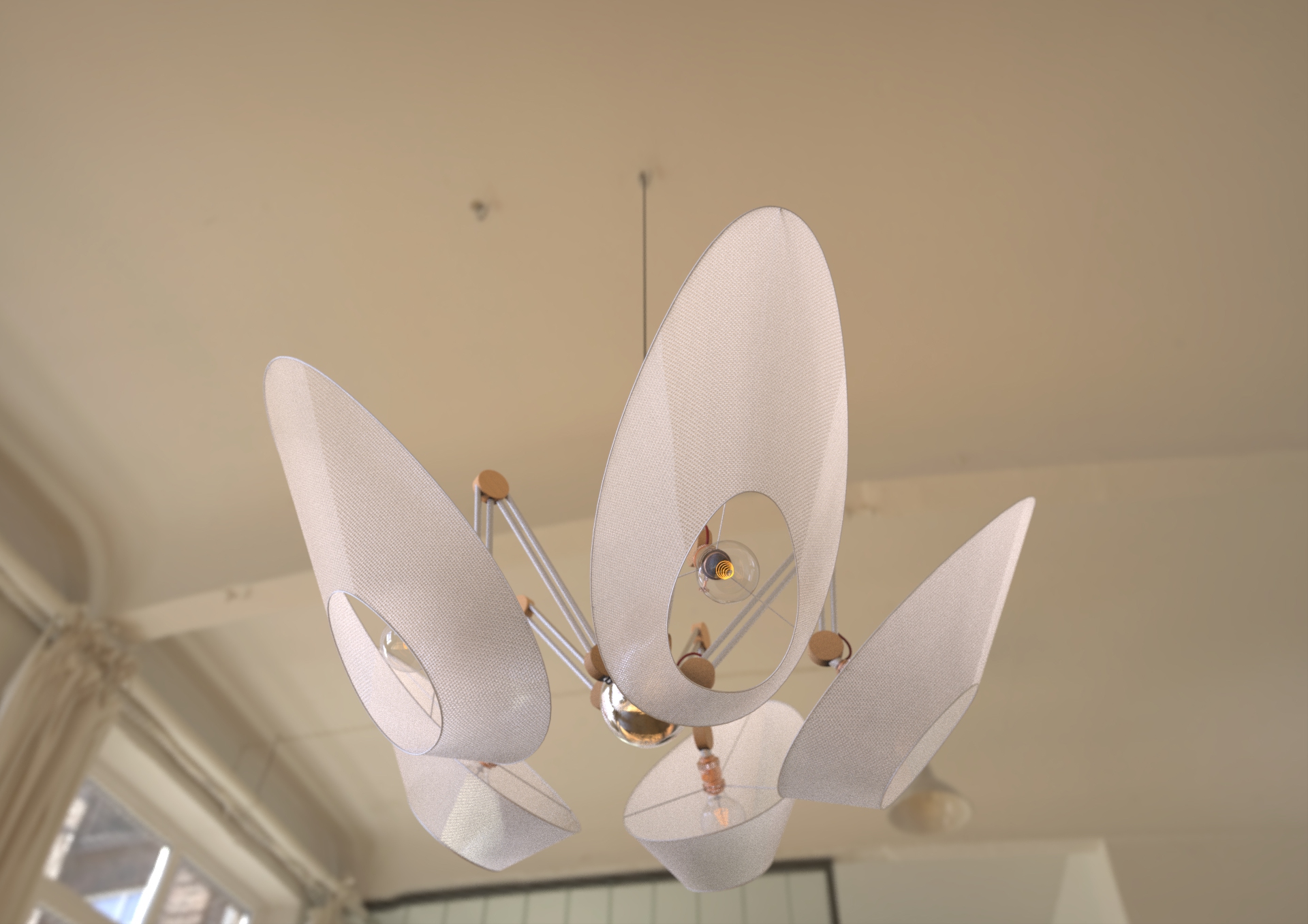 Lamp design，Industrial wind，Metal，