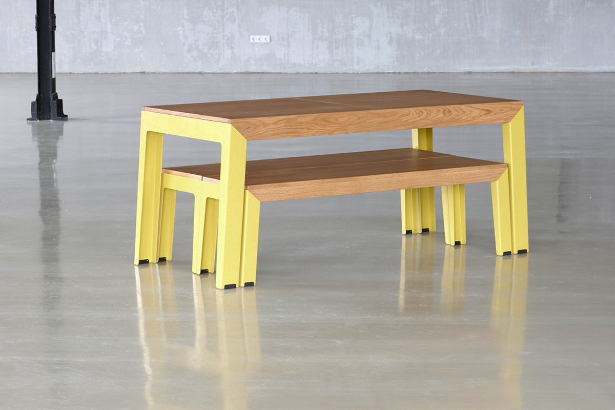 Stretch，Lehel Juhos，Hungary，wooden ，Meal group，furniture，