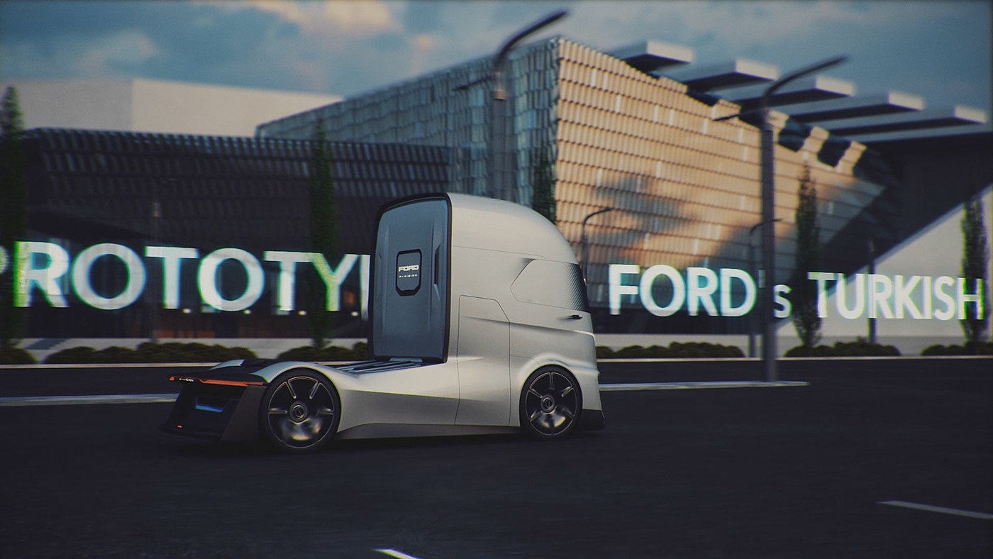 intelligence，truck，cg，F-Vision，Ford，automobile，