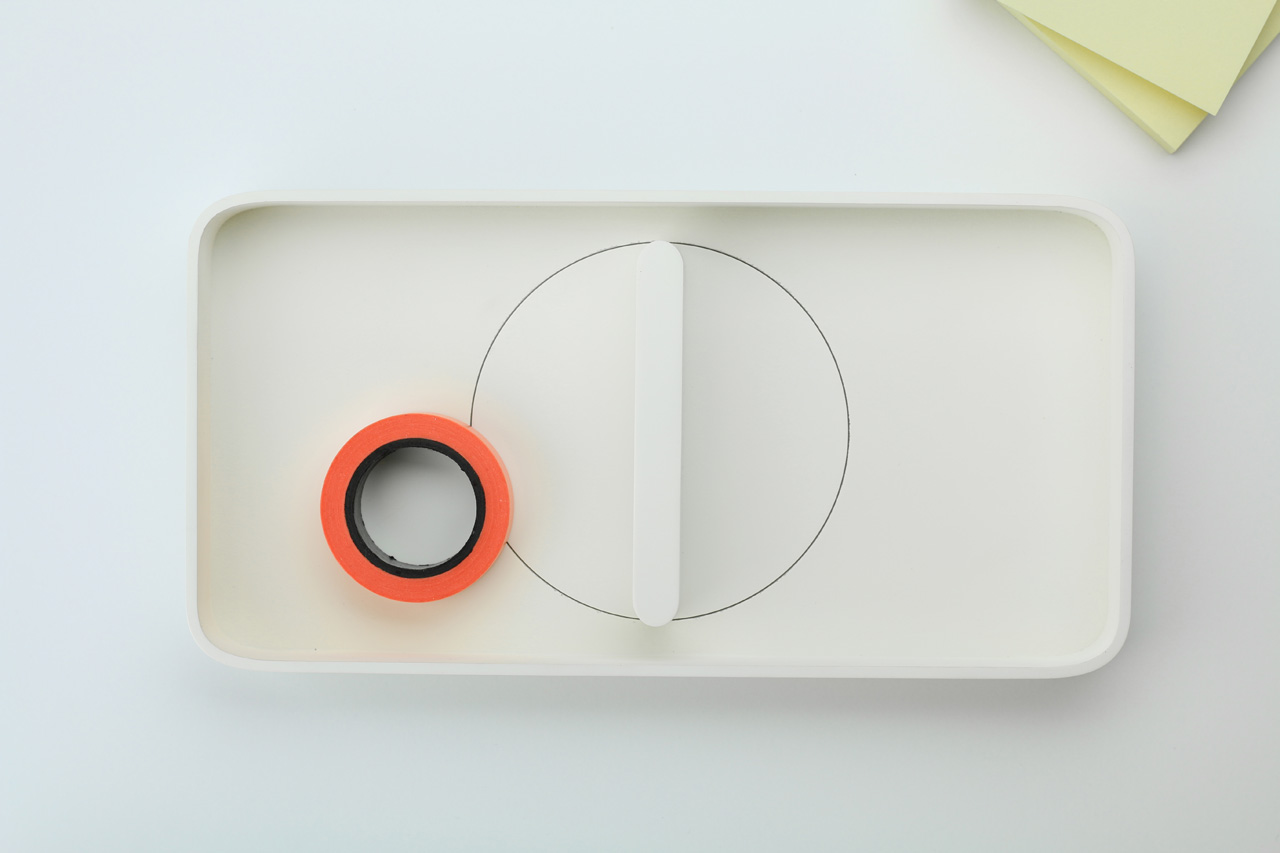 Dial Tray，desktop，Stationery，white，Receive，Tray，