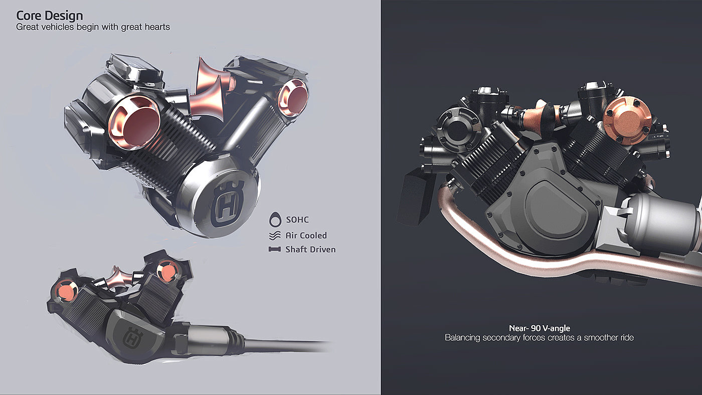 John O'Laughlin，canyon，Husqvarna，motorcycle，Design，