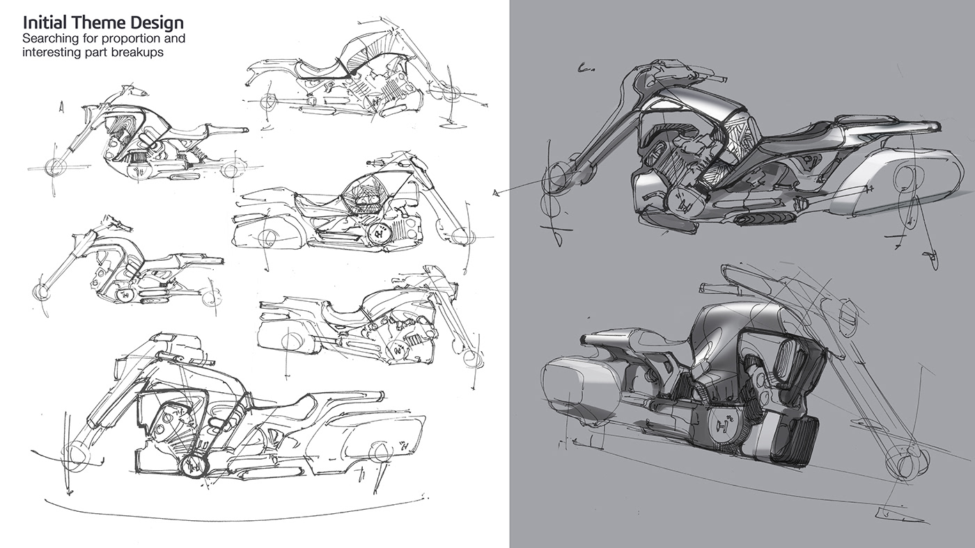 John O'Laughlin，canyon，Husqvarna，motorcycle，Design，