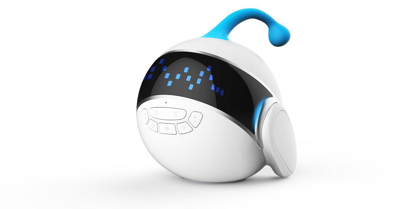 Children's product design，robot，Children's products，intelligent robot，Accompanying products，Aijia industrial design，Appearance design，Product design company，