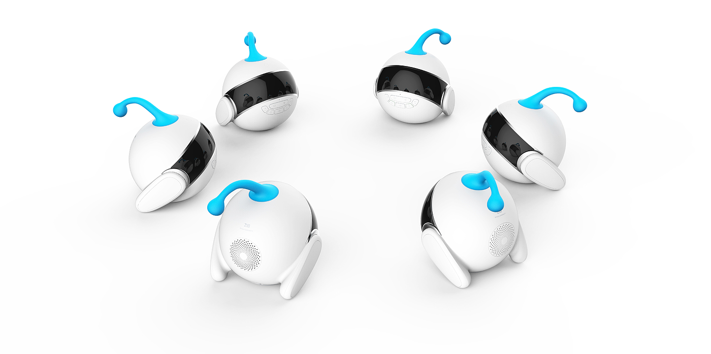 Children's product design，robot，Children's products，intelligent robot，Accompanying products，Aijia industrial design，Appearance design，Product design company，