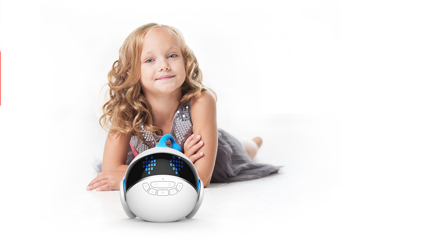 Children's product design，robot，Children's products，intelligent robot，Accompanying products，Aijia industrial design，Appearance design，Product design company，