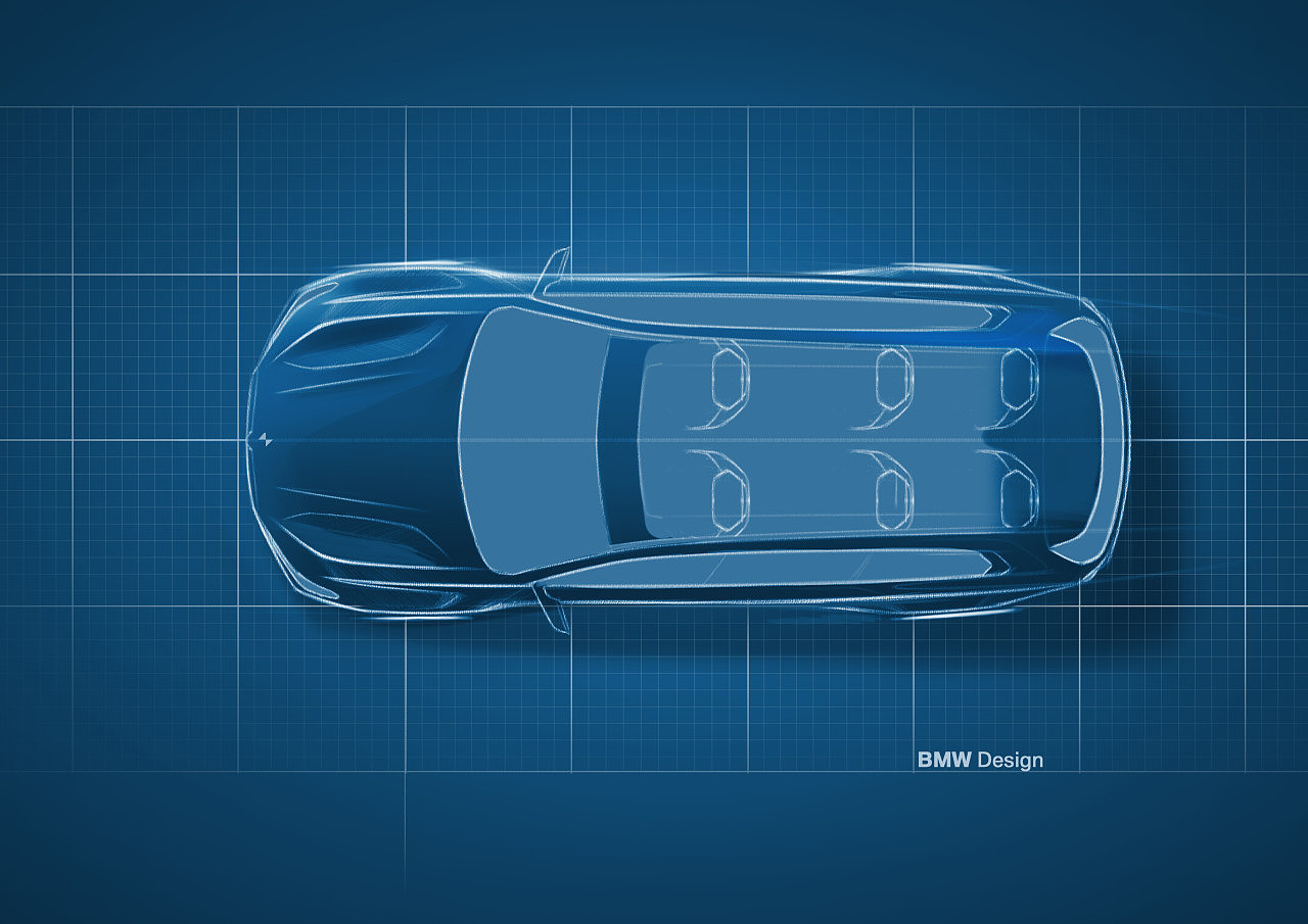 sketch，Automobile design，bmw，