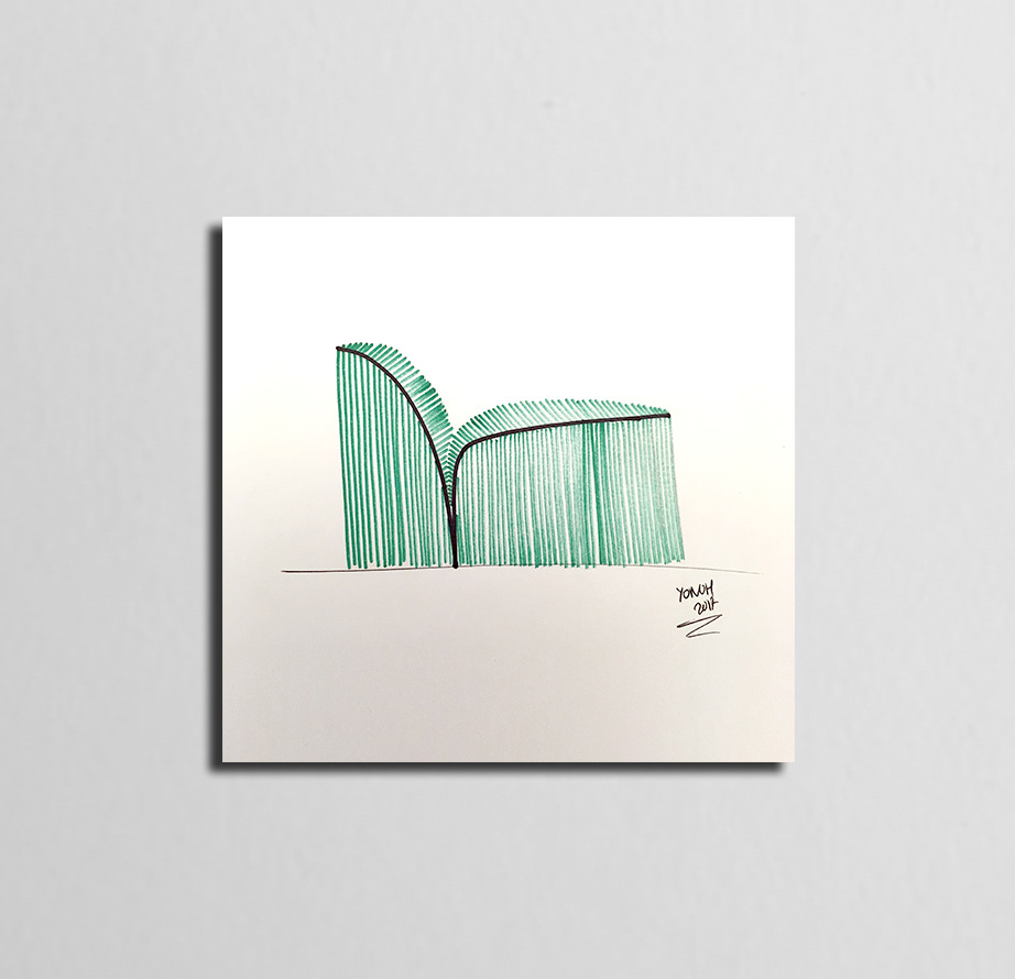 product design，sofa，flora，