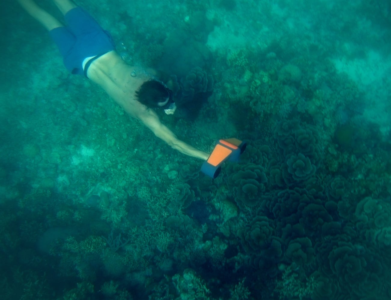 Automatic design，Underwater scooter，trident，