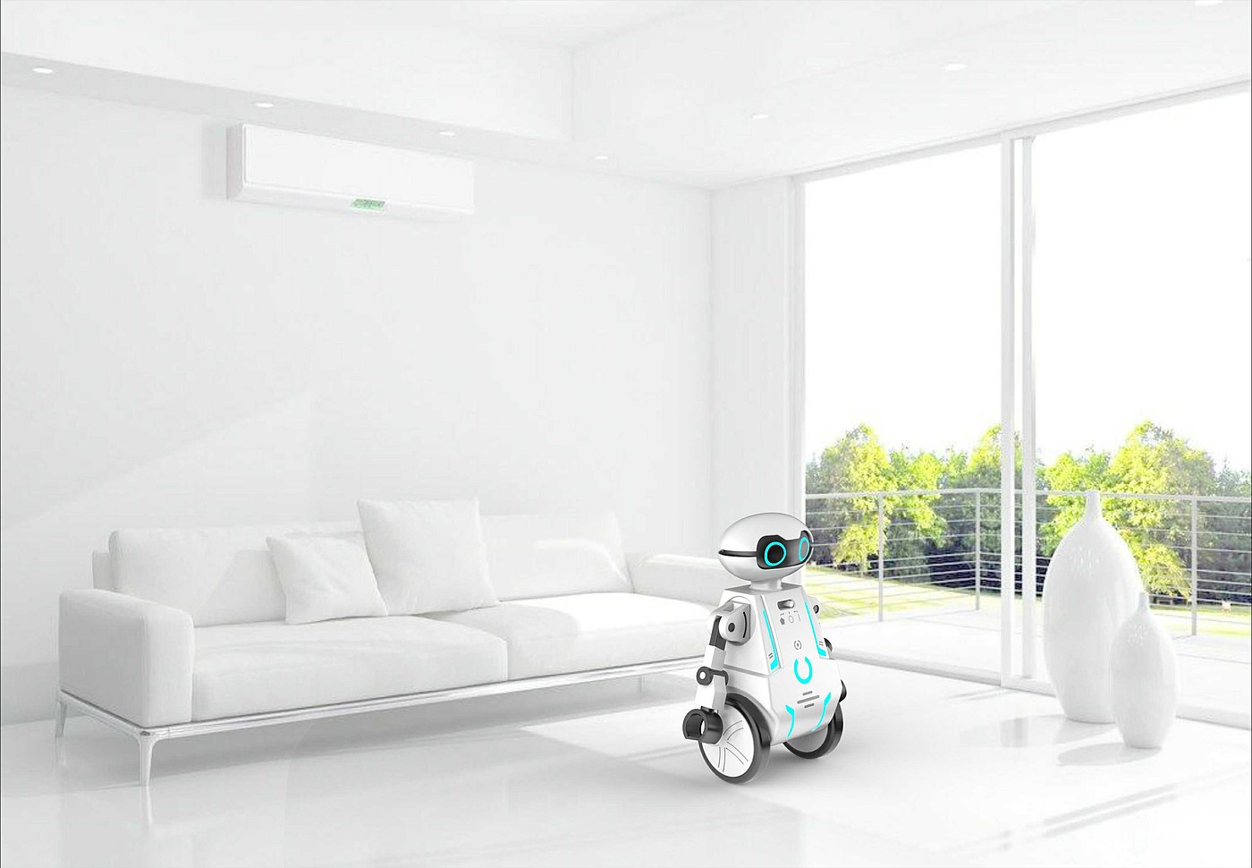 The toy robot，
