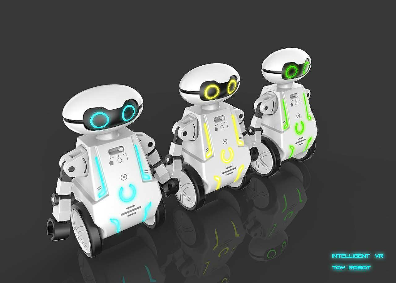 The toy robot，