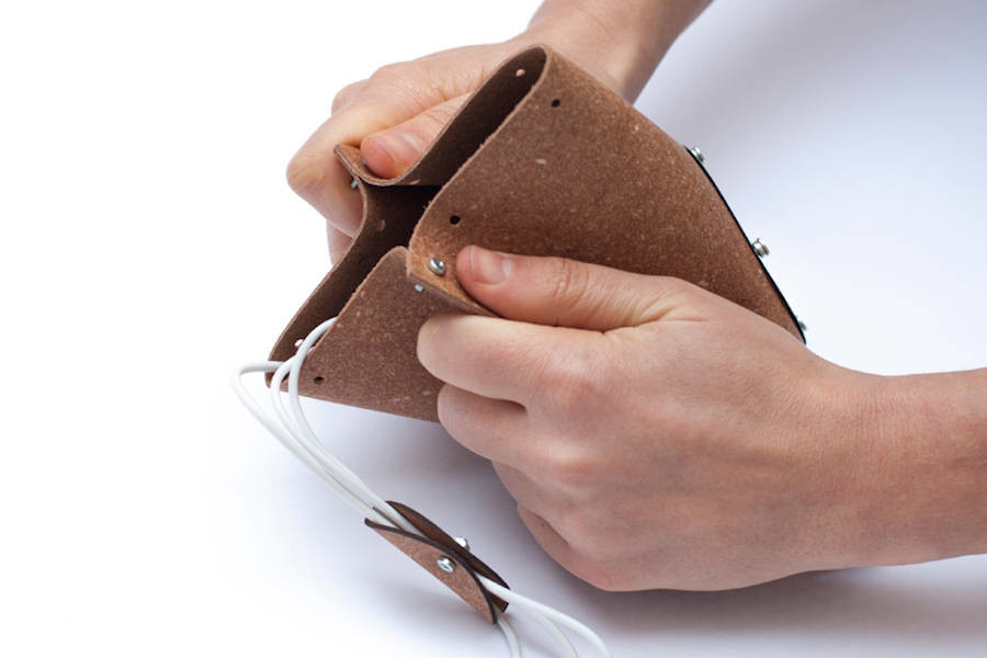 diy，Multiple sensory perception，Recycled leather，fold，Portable，various，fashion，