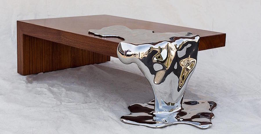 wood，stainless steel，Sculpture，fashion，modern，flow，