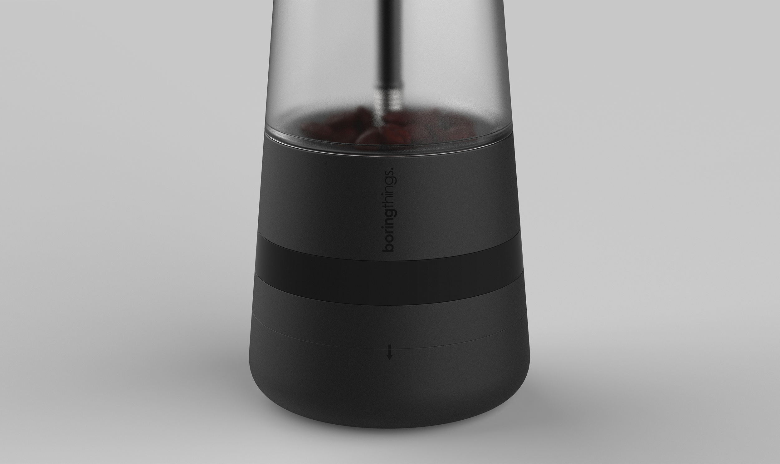 product design，Coffee grinder，AMBER，