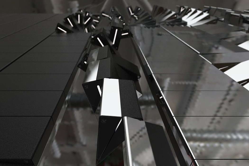 industrial design，Light and shadow effect，Mirror finish，