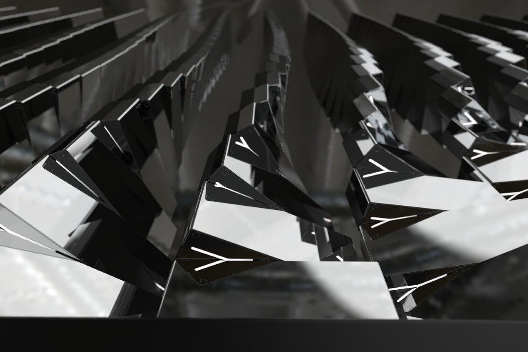 industrial design，Light and shadow effect，Mirror finish，