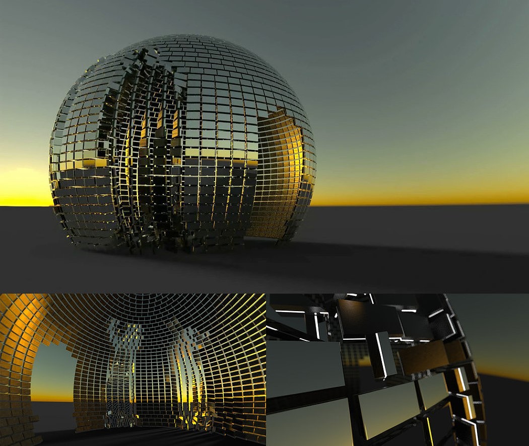 industrial design，Light and shadow effect，Mirror finish，