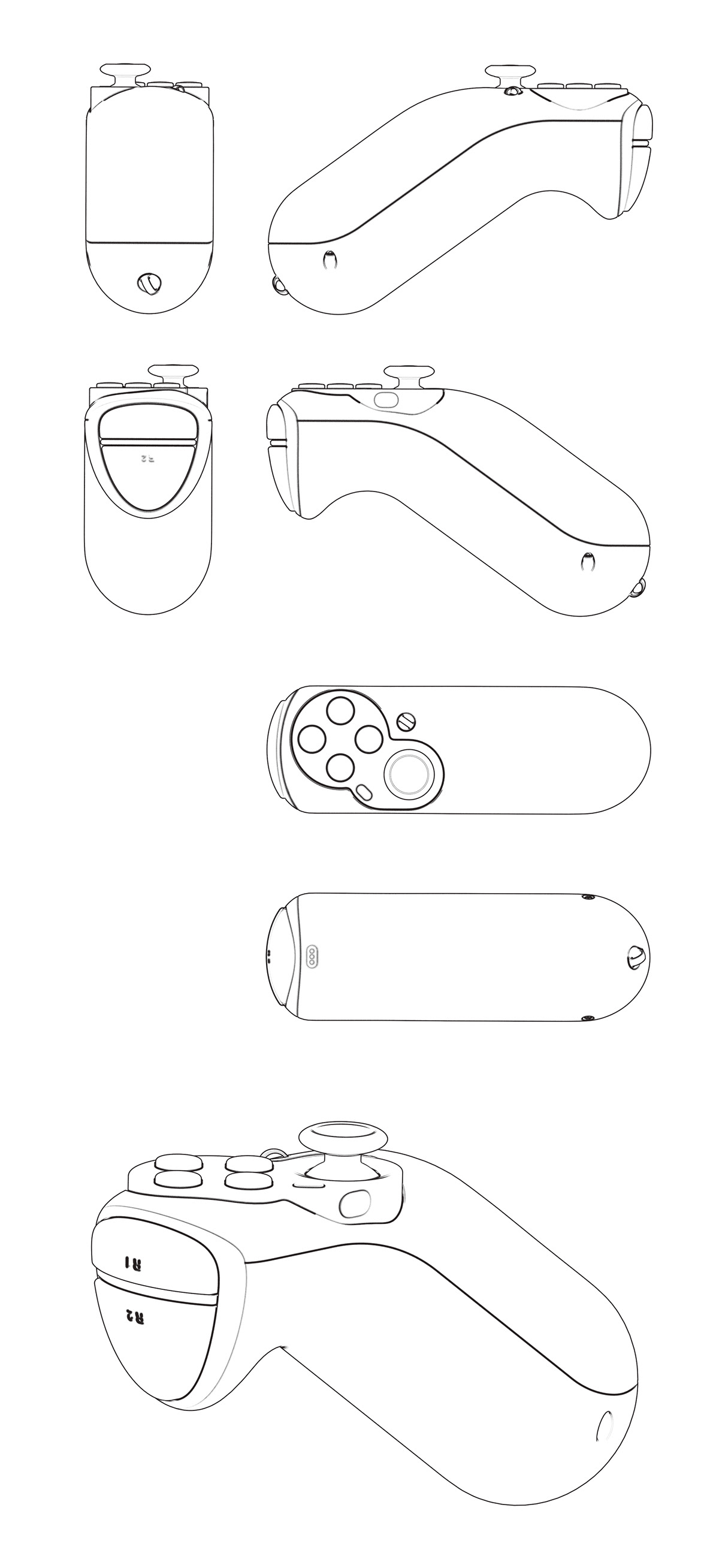 parts，game，concept，vr，rocker，host，recreational machines，MoveShock，PlayStation，Yonghwan Kim，