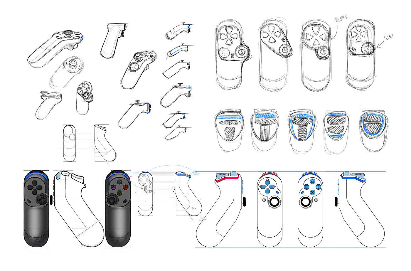 配件，游戏，概念，vr，摇杆，主机，游戏机，MoveShock，PlayStation，Yonghwan Kim，