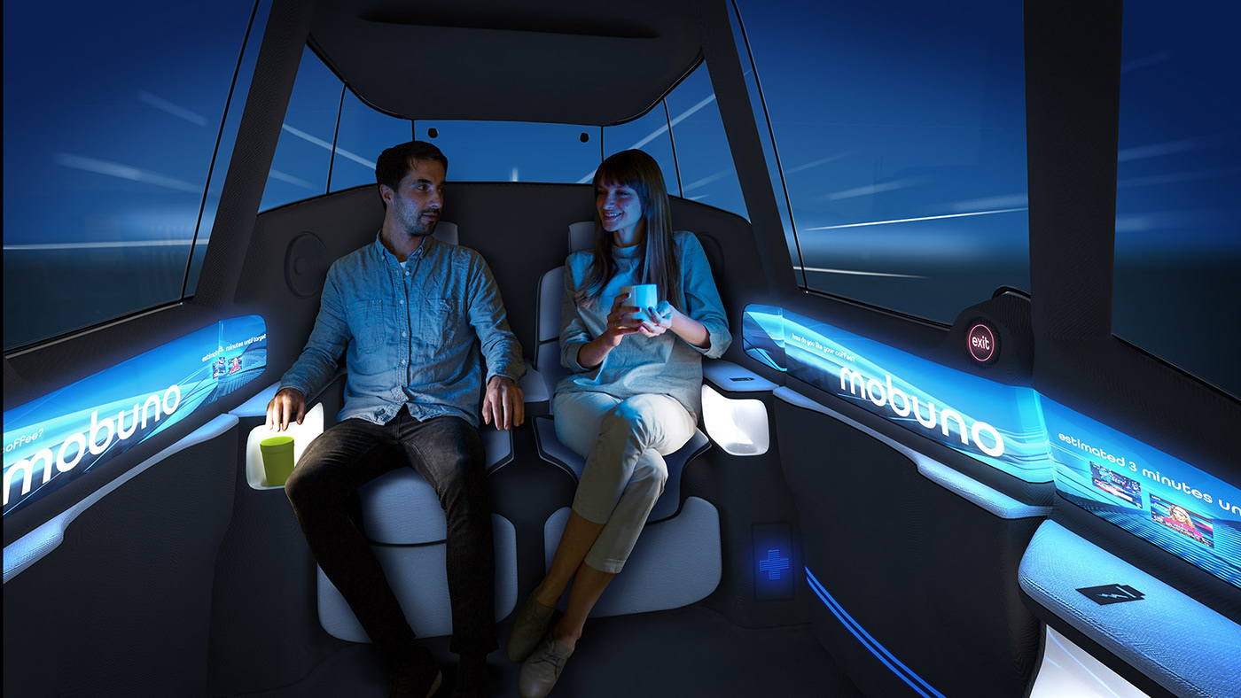 Mobuno，Urban Mobility，Robots，share，automobile，