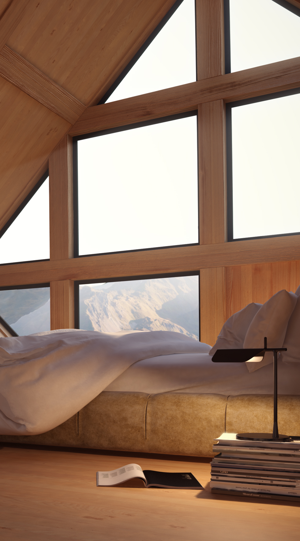 house，wooden ，mountain range，rural，