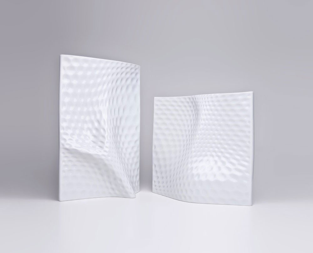 ceramics，white，Sculpture，