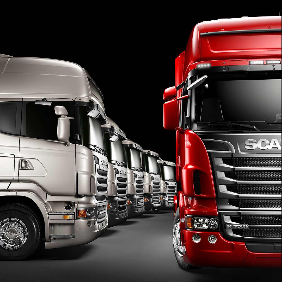 automobile，Rendering，truck，SCANIA，