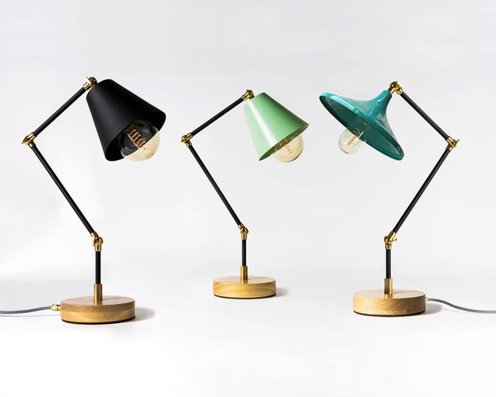 Can be assembled，Desk lamp，Retro，