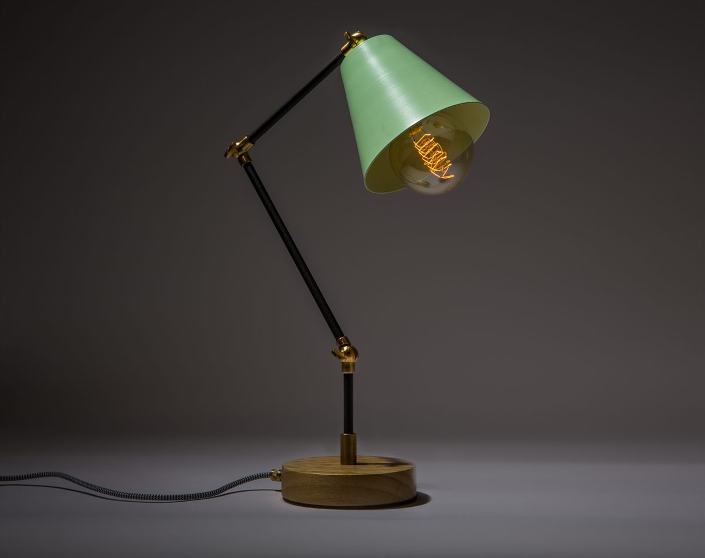 Can be assembled，Desk lamp，Retro，