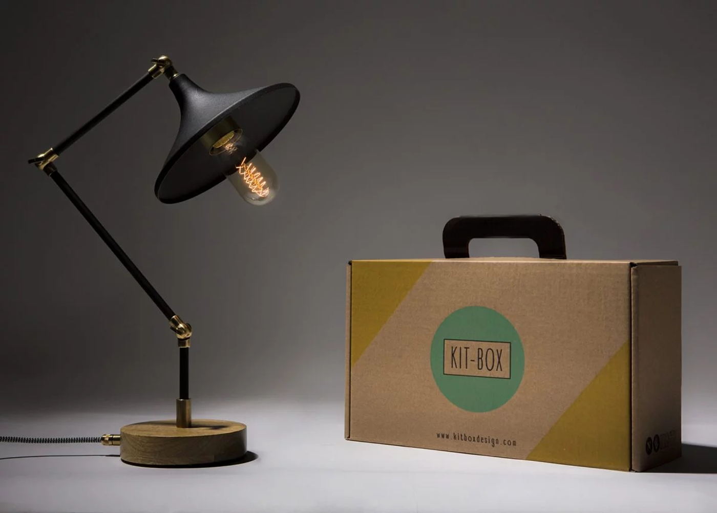 Can be assembled，Desk lamp，Retro，