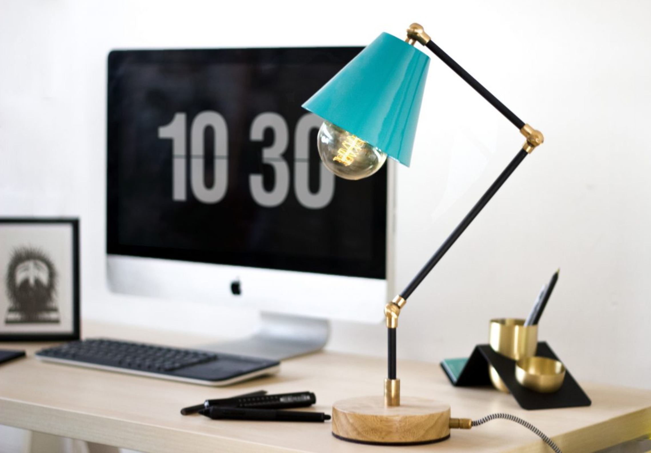 Can be assembled，Desk lamp，Retro，