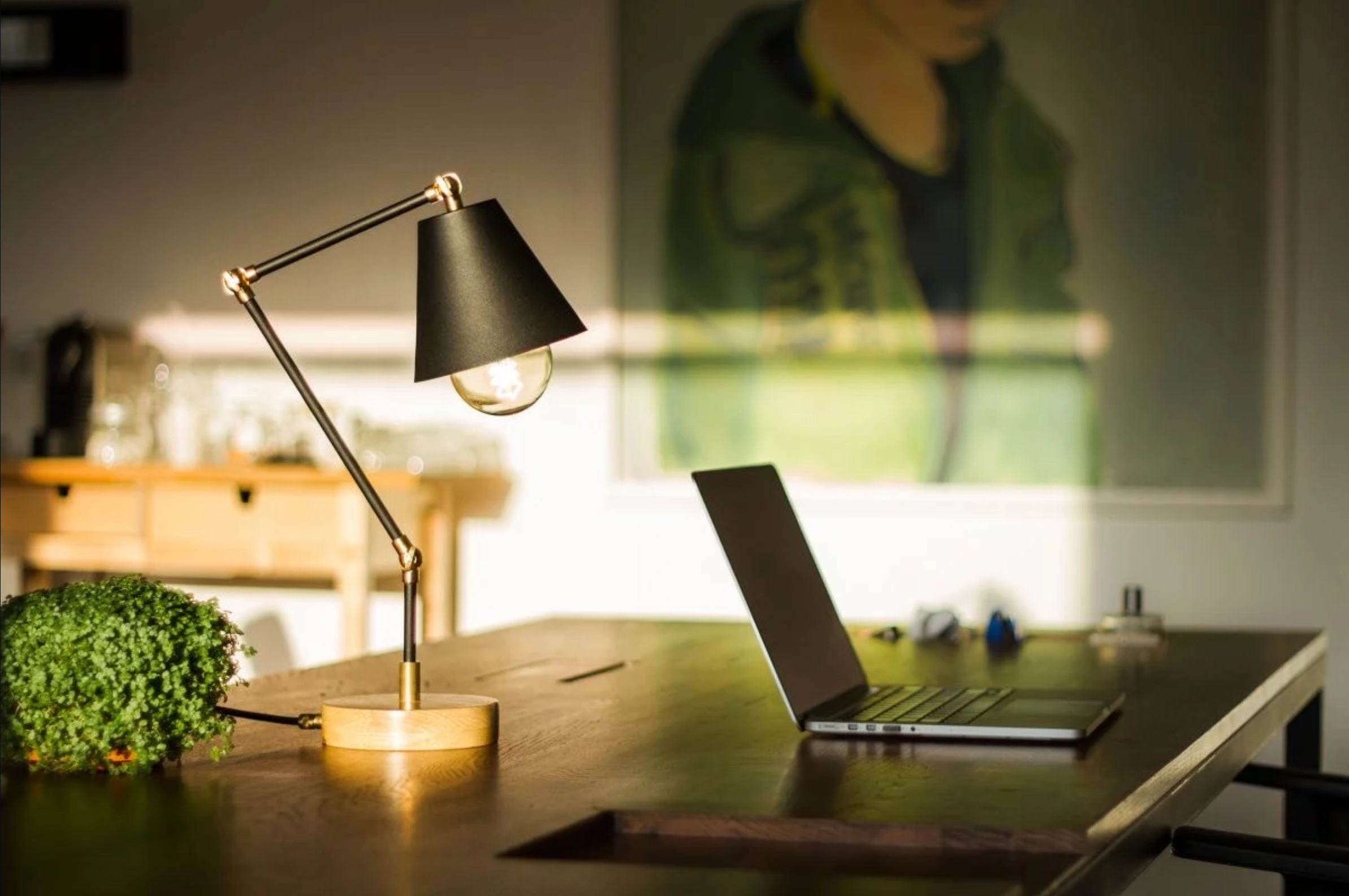 Can be assembled，Desk lamp，Retro，