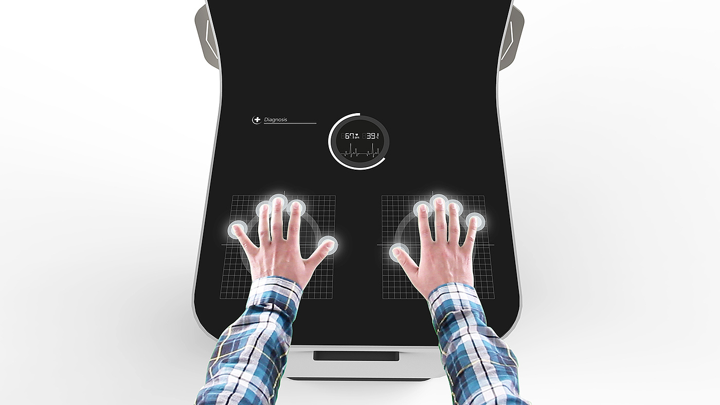 Medical equipment，industrial design，self-help，hospital，User experience，