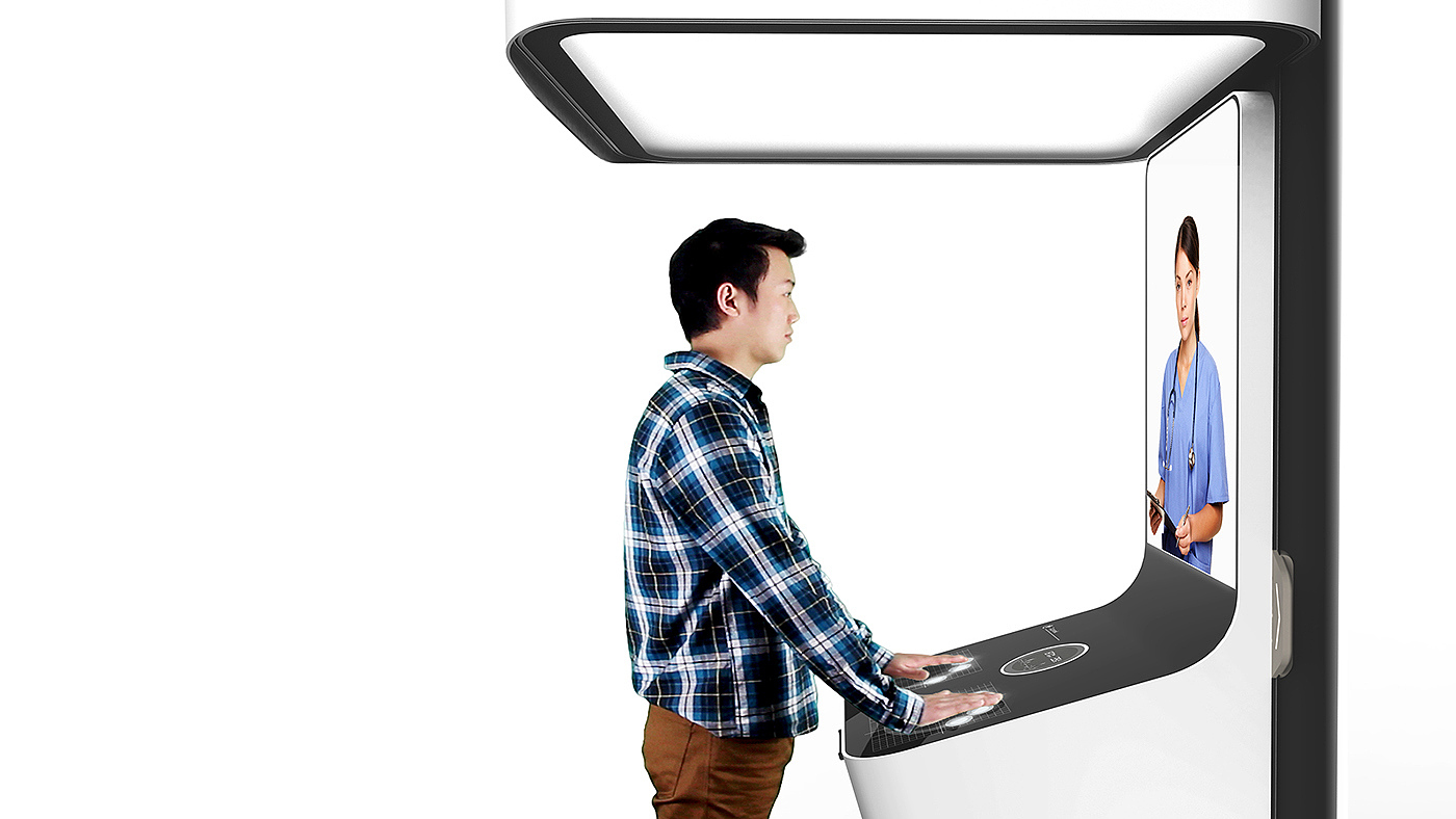 Medical equipment，industrial design，self-help，hospital，User experience，