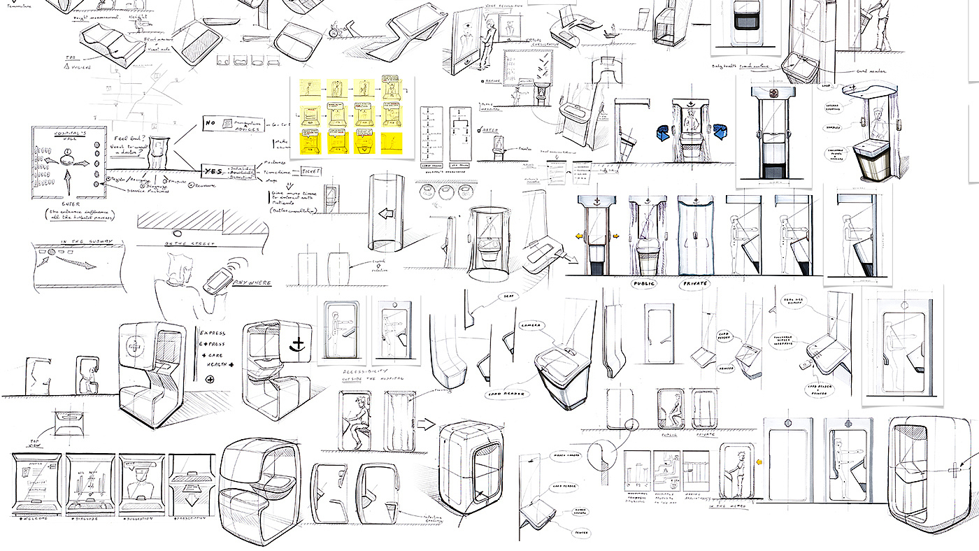 Medical equipment，industrial design，self-help，hospital，User experience，