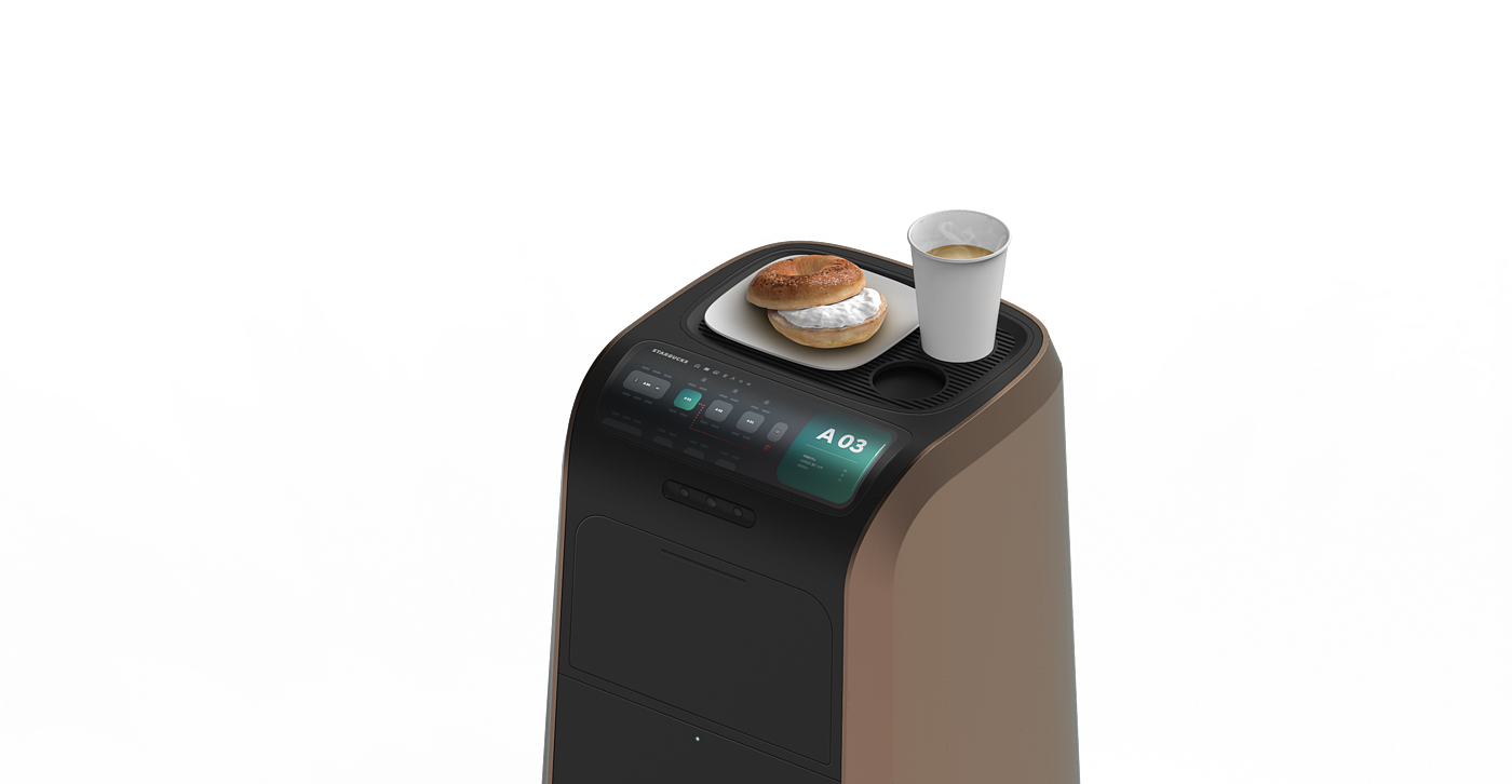 Starbucks，conceptual design，service，robot，