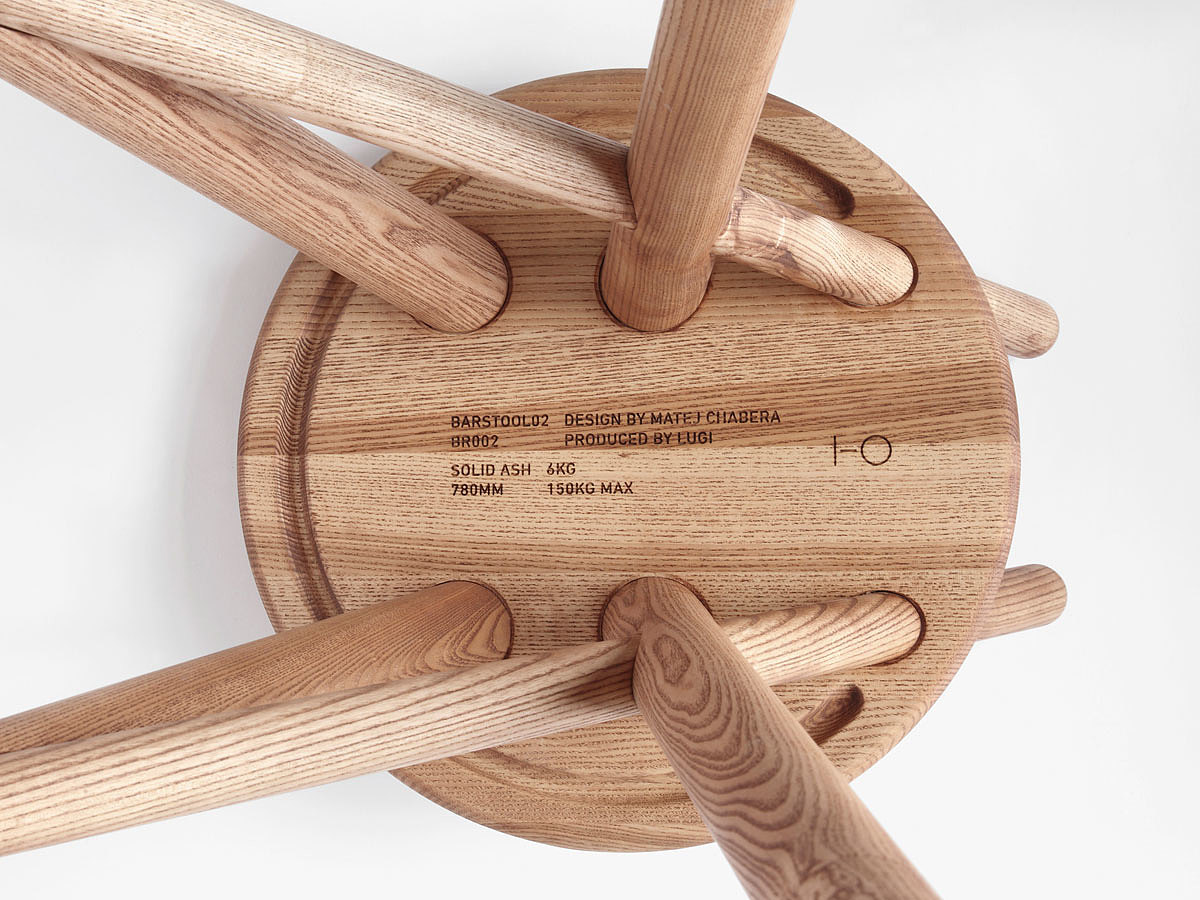 Table，Barstool 02，Bin 01，LUGI，chair，coat hanger，furniture design ，